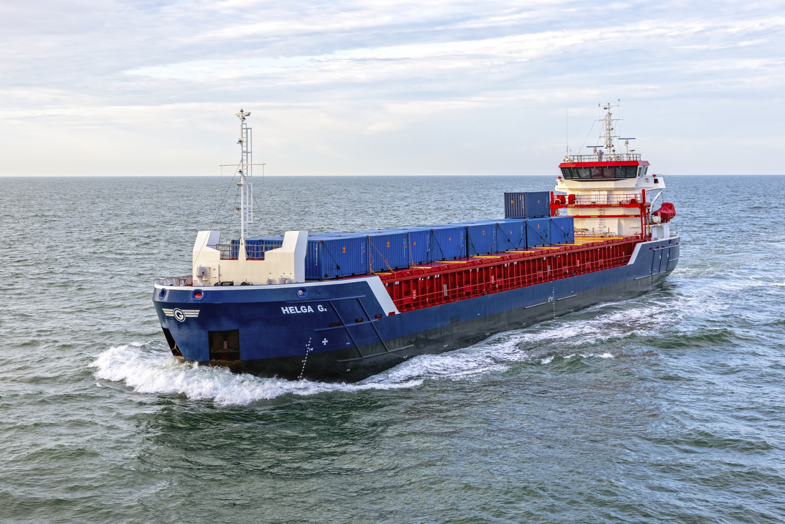  Irish Sea - HELGA G.             transiting Irish Sea off Anglesey