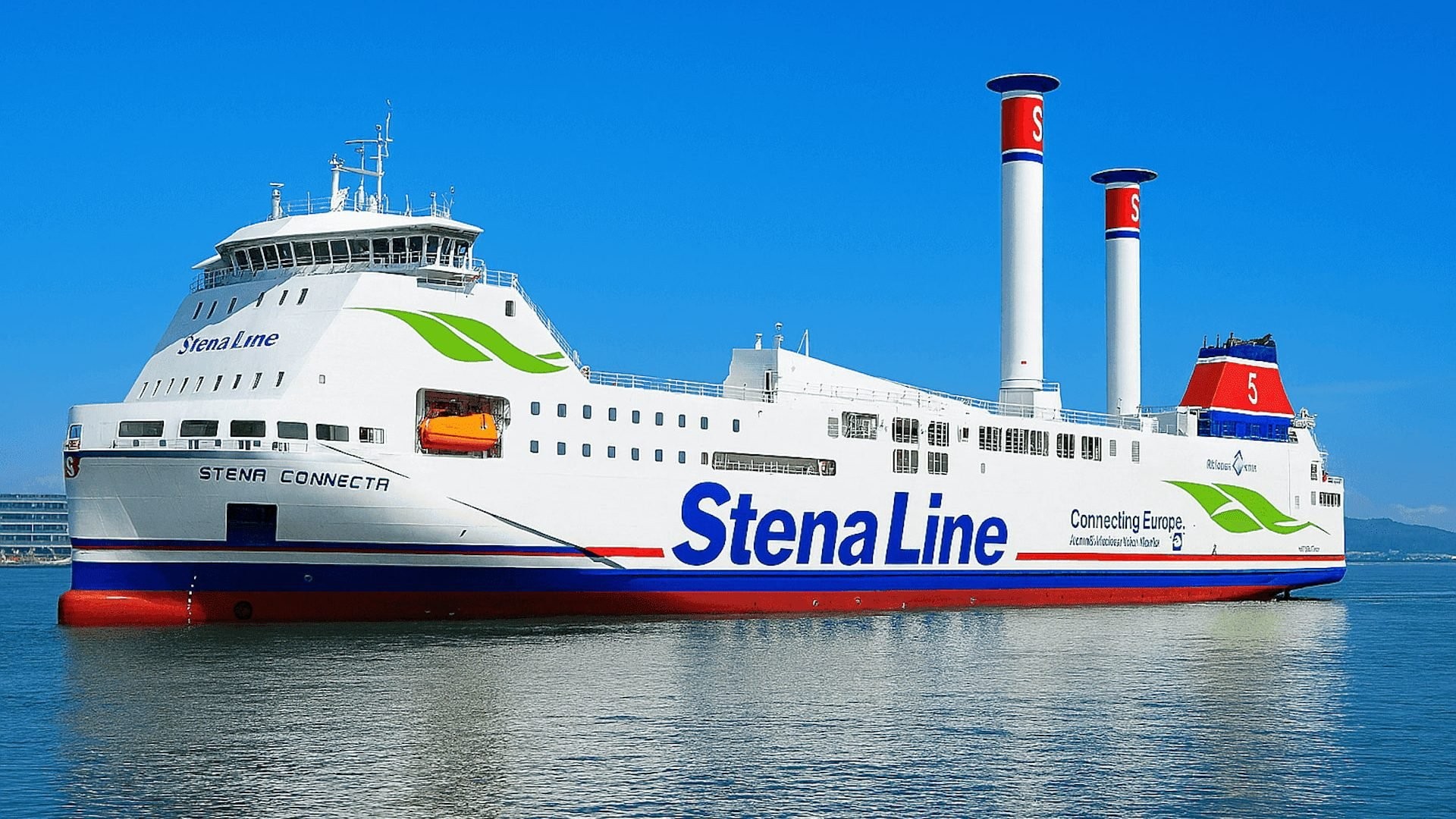  Irish Sea - STENA CONNECTA transiting North Channel Belfast