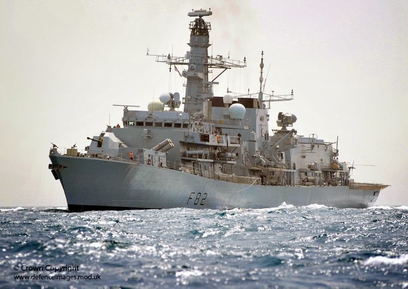 Transit: BRITISH WARSHIP      entering English South Coast at The Dover Strait