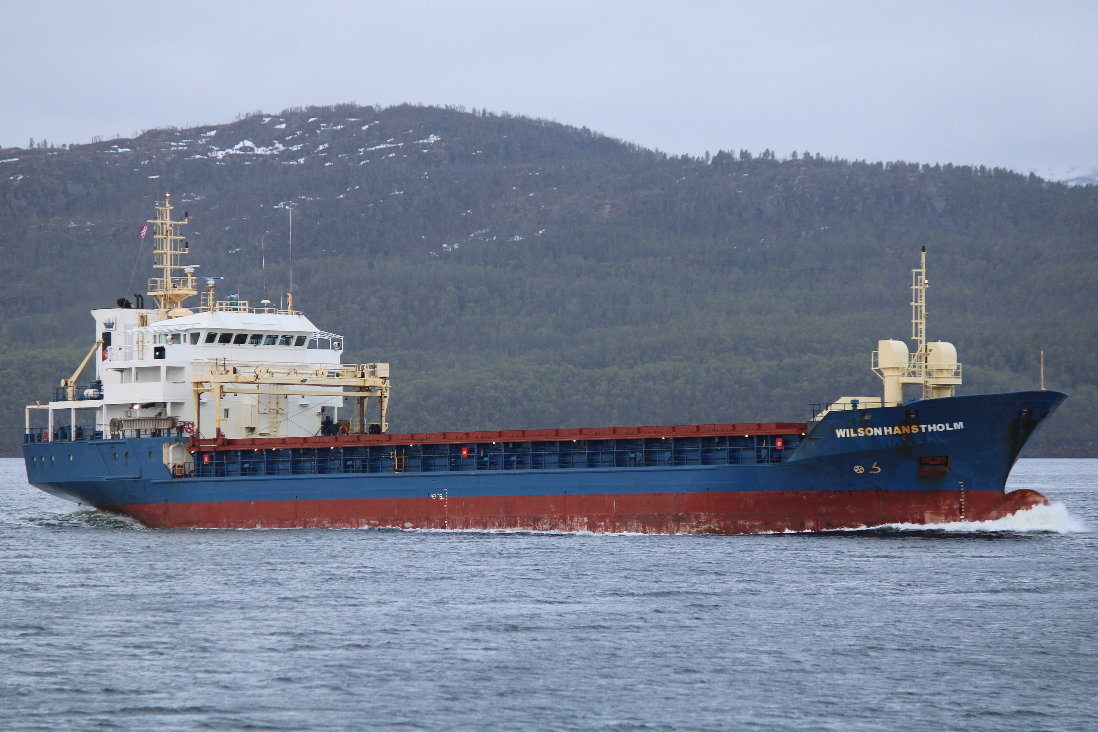  Irish Sea - WILSON HANSTHOLM     transiting Irish Sea off Wales