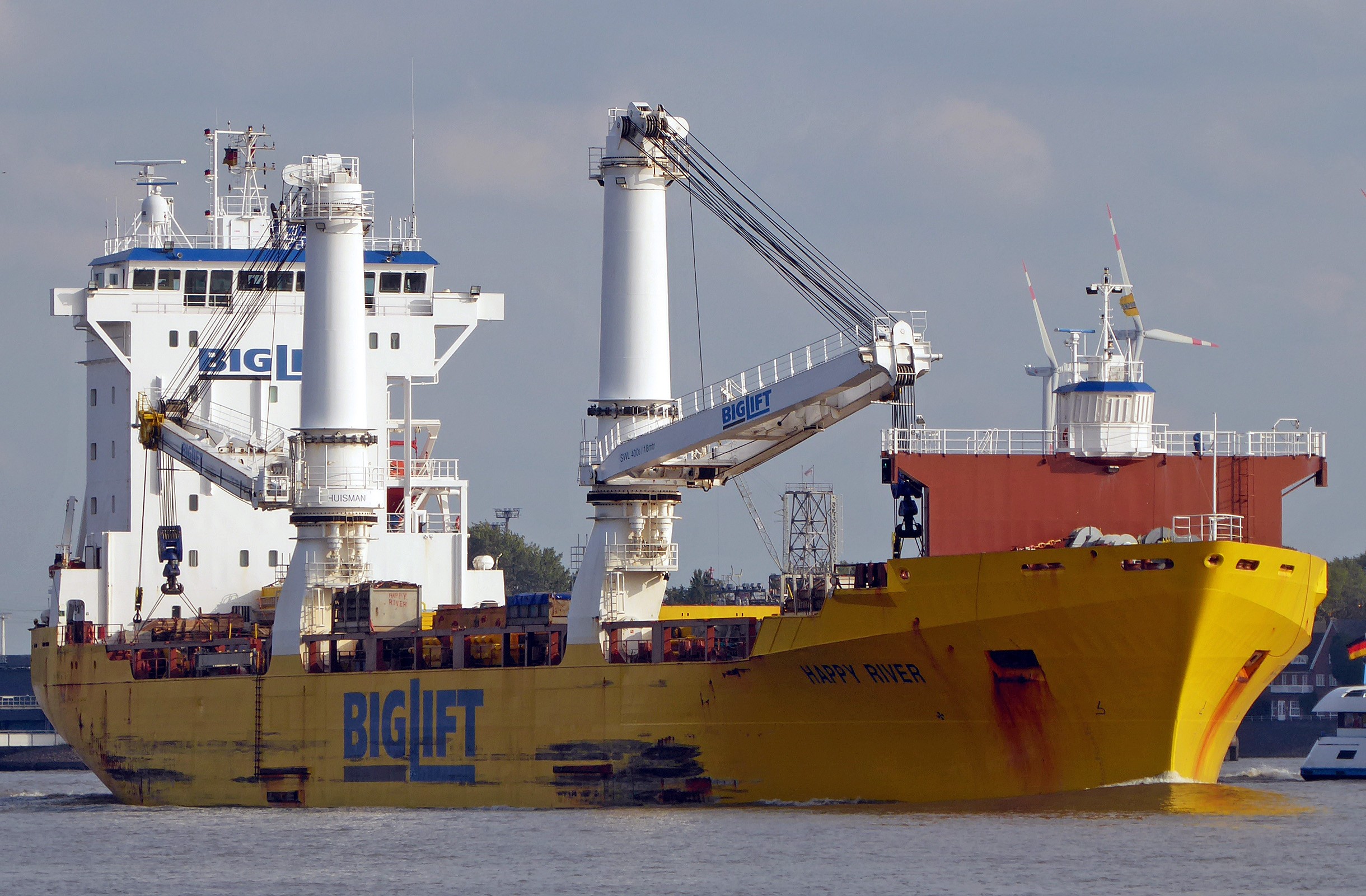 Transit: HAPPY RIVER          entering English South Coast at The Dover Strait