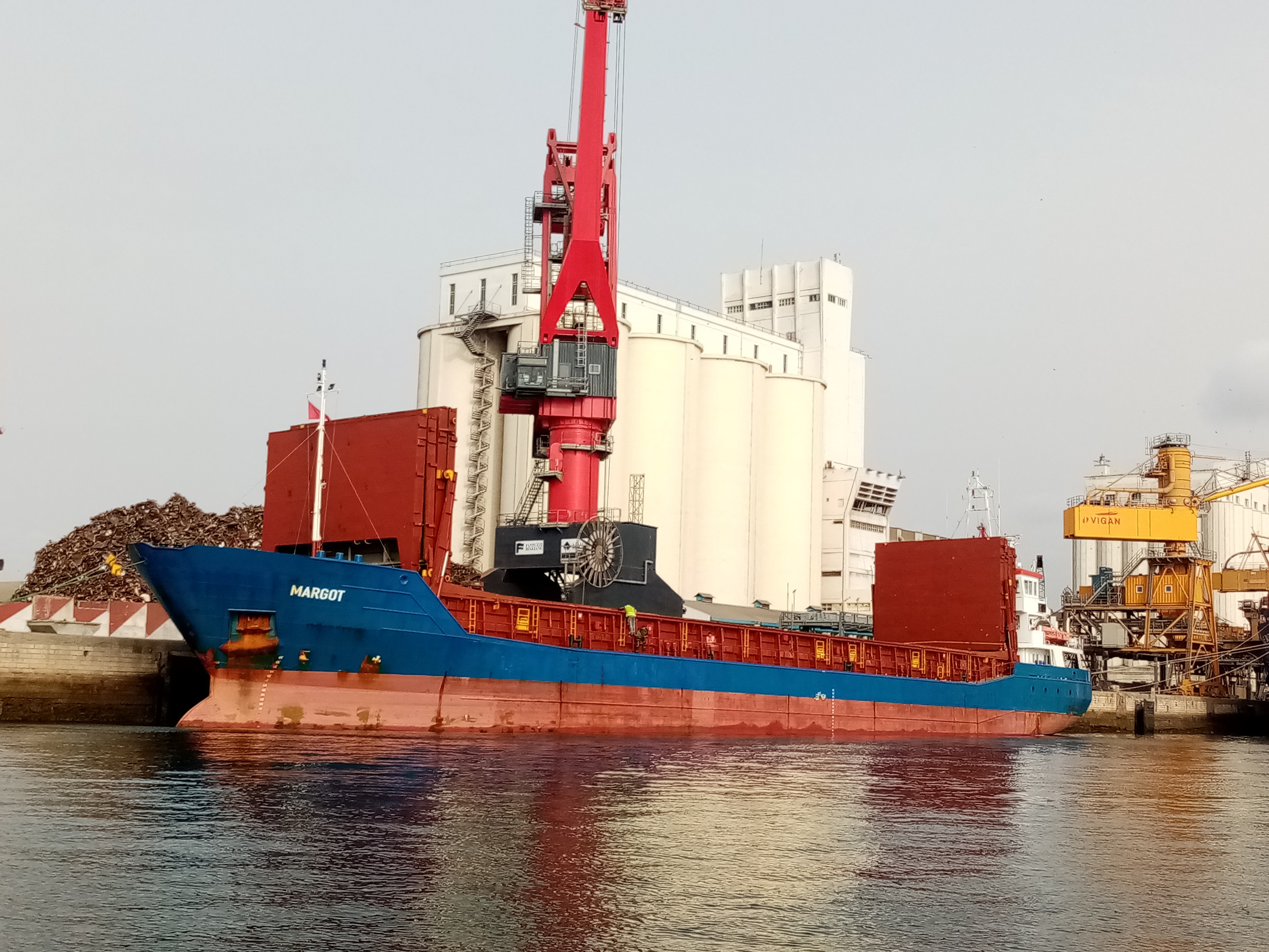 Transit: MARGOT               entering English South Coast at The Dover Strait