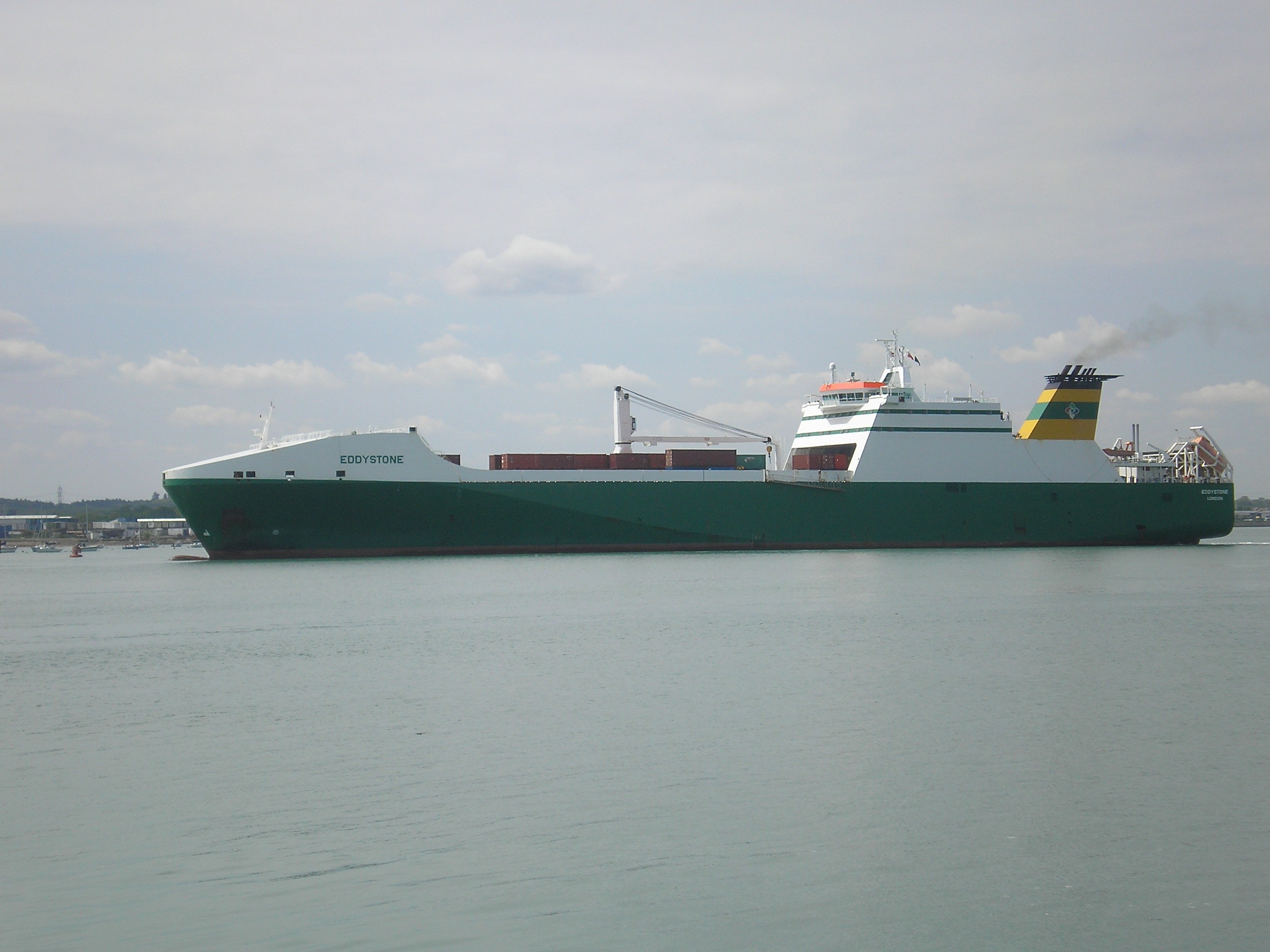Transit: EDDYSTONE            entering English South Coast at The Dover Strait