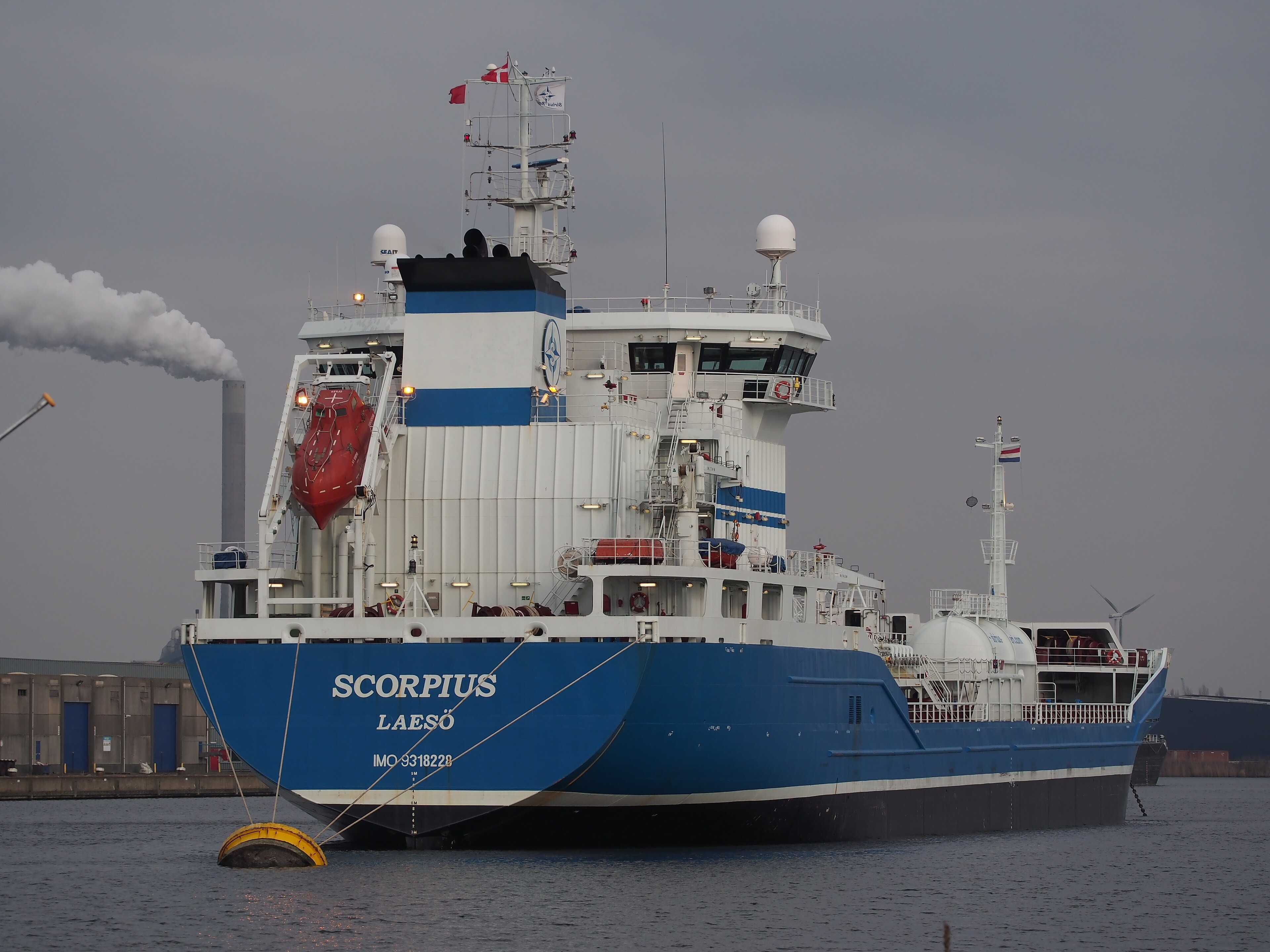 Transit: ZEA LILIAN           entering English South Coast at The Dover Strait