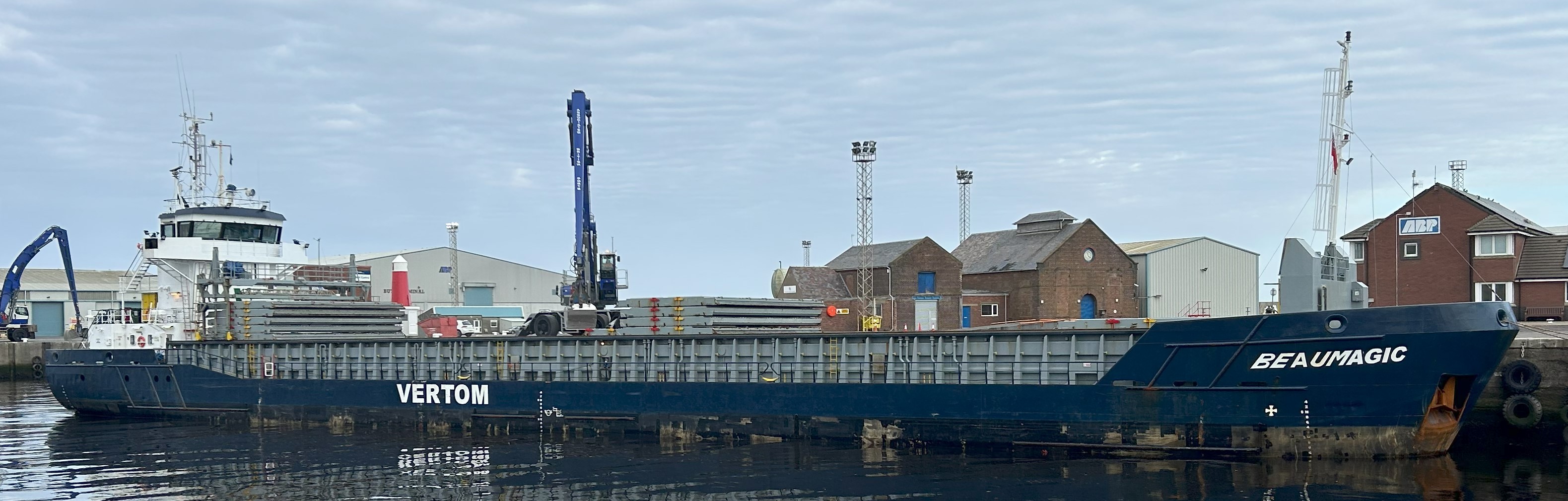 Transit: BEAUMAGIC            entering English South Coast at The Dover Strait