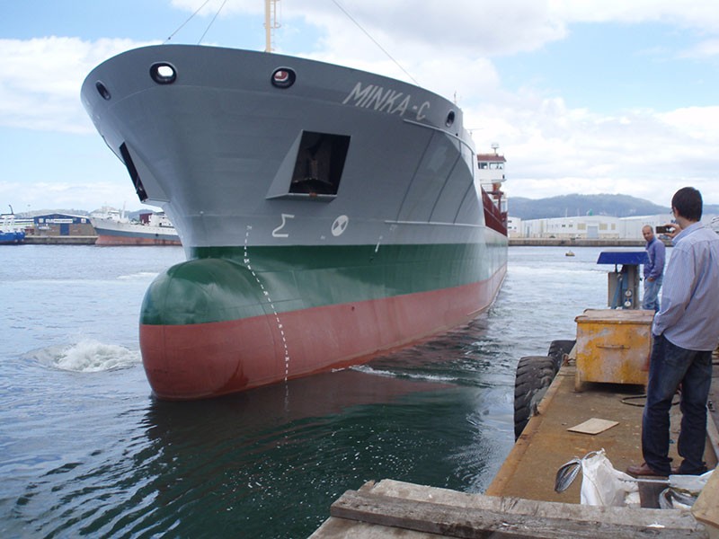 Transit: MINKA C              entering English South Coast at The Dover Strait