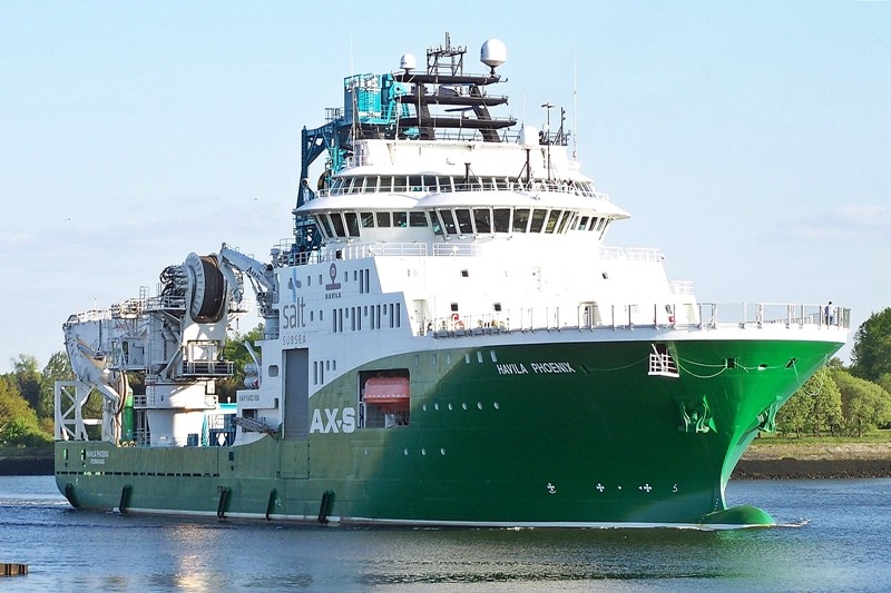  Scottish East Coast - HAVILA PHOENIX       transiting Aberdeenshire Coast