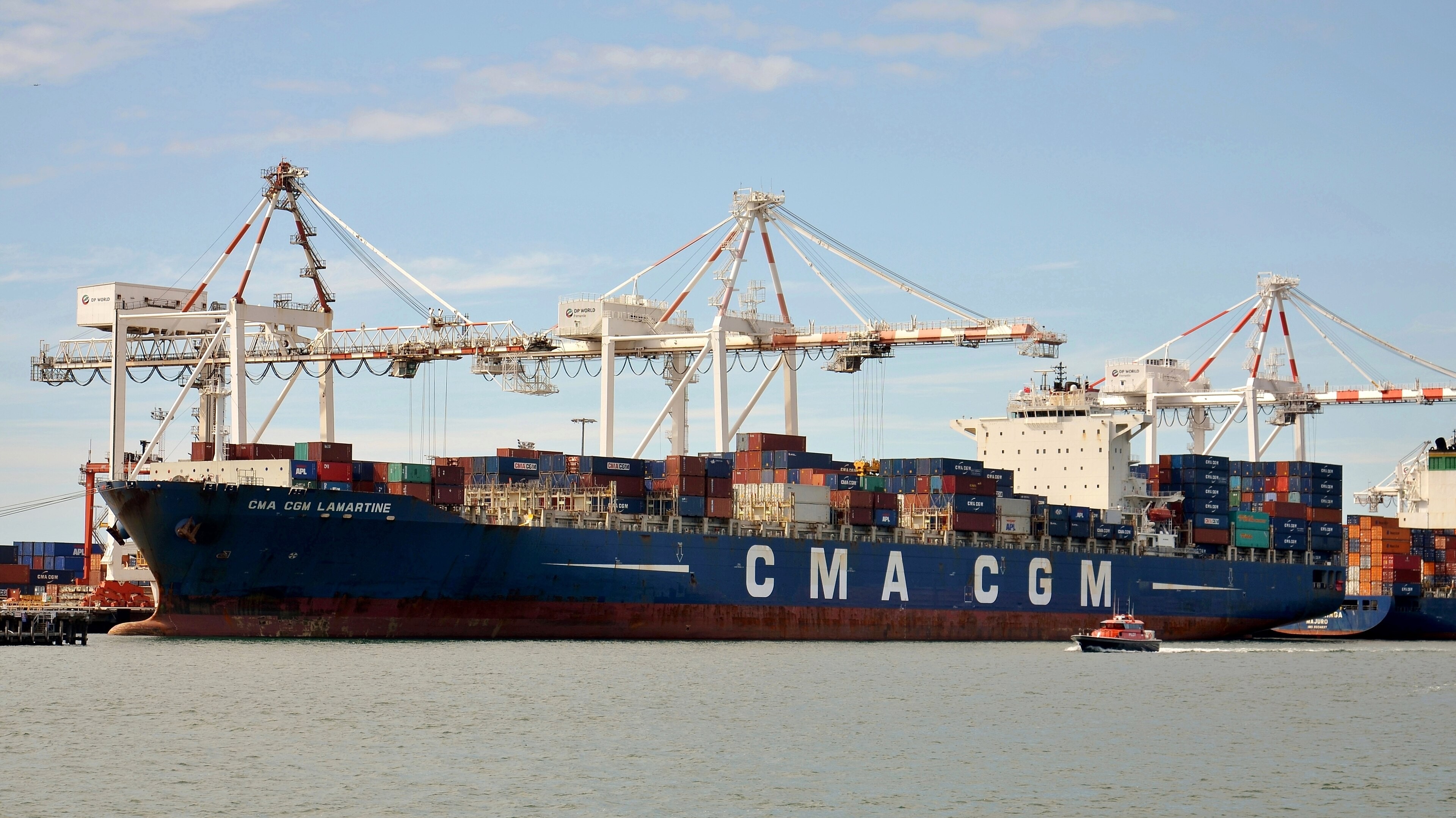 Southampton Arrival: CMA CGM LAMARTINE