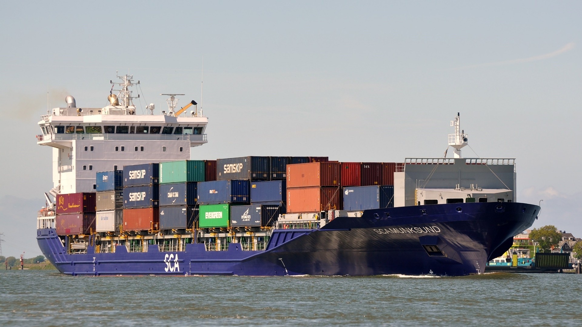 Teeside Departure: HANSA MUNKSUND      