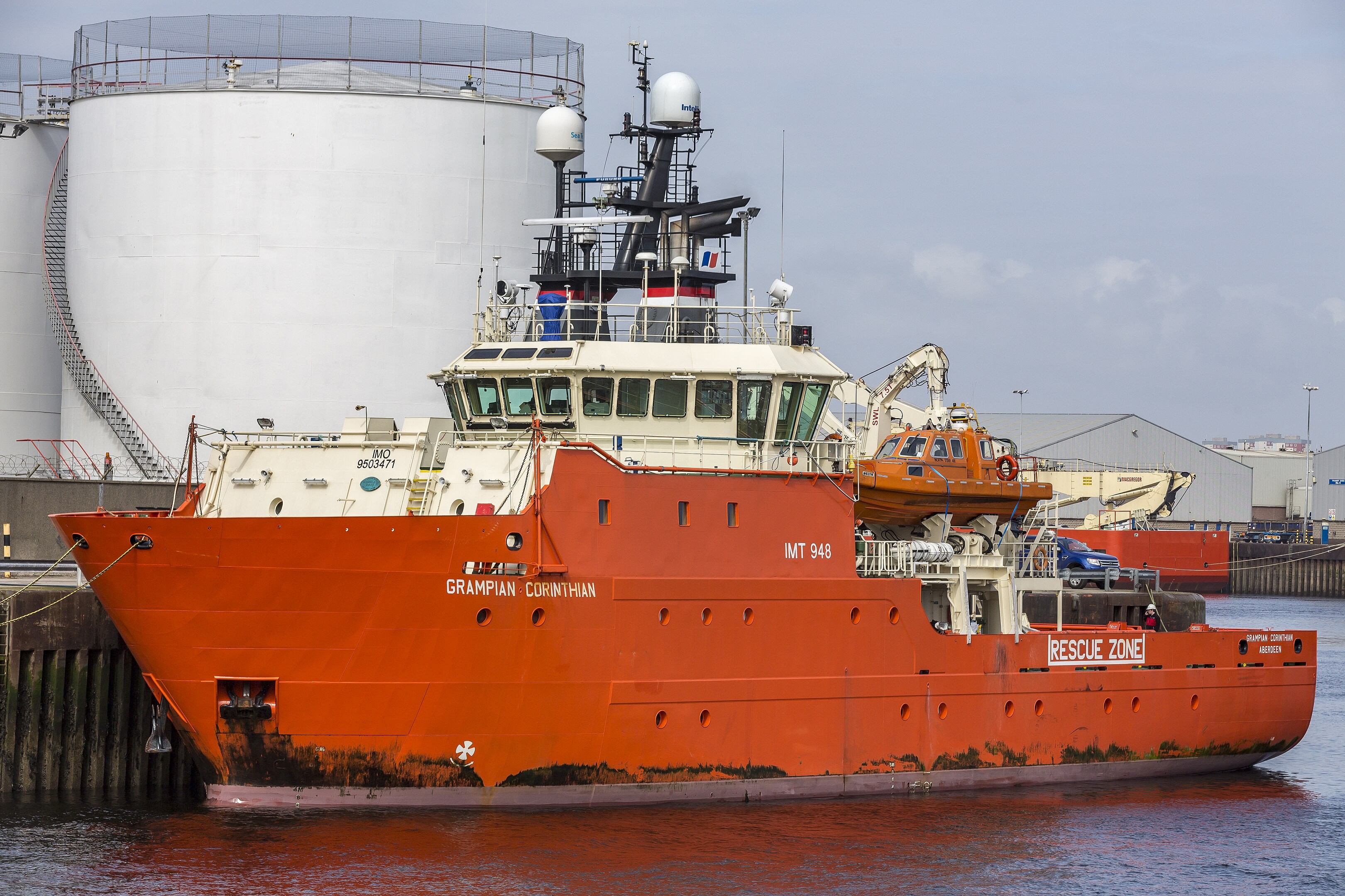 Aberdeen Departure: GRAMPIAN CORINTHIAN