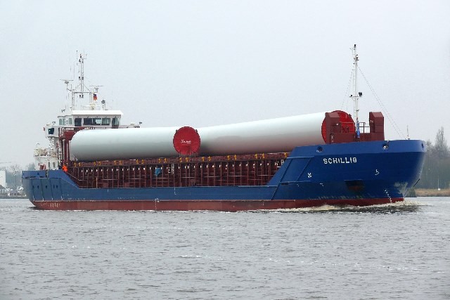 Transit: SCHILLIG             entering English South Coast at The Dover Strait