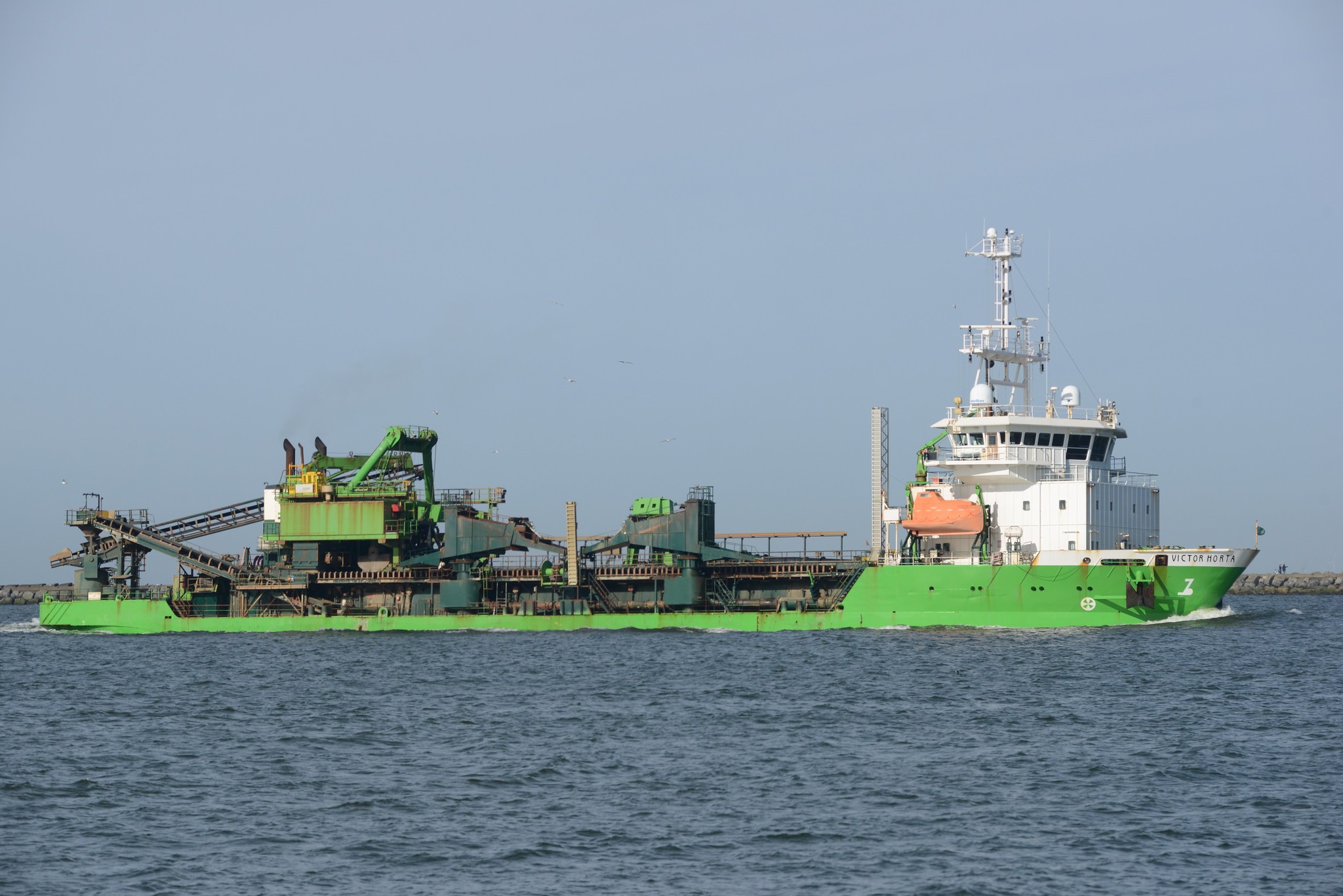Transit: VICTOR HORTA         entering English South Coast at The Dover Strait
