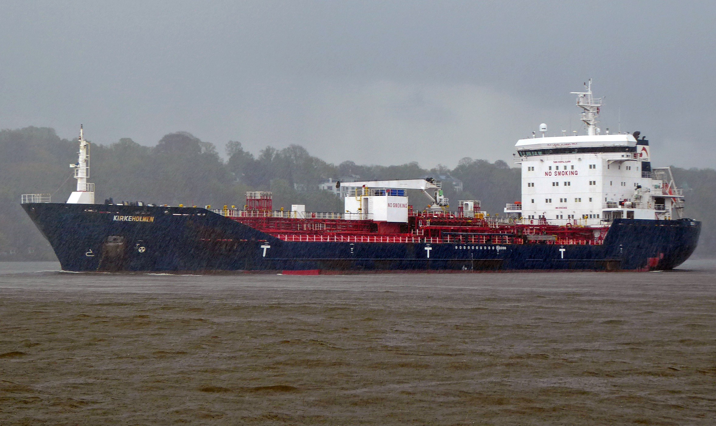 Transit: KIRKEHOLMEN          entering English South Coast at The Dover Strait