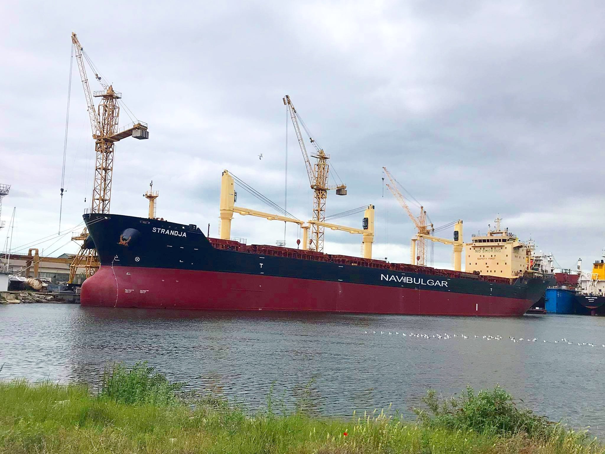 Transit: STRANDJA             entering English South Coast at The Dover Strait