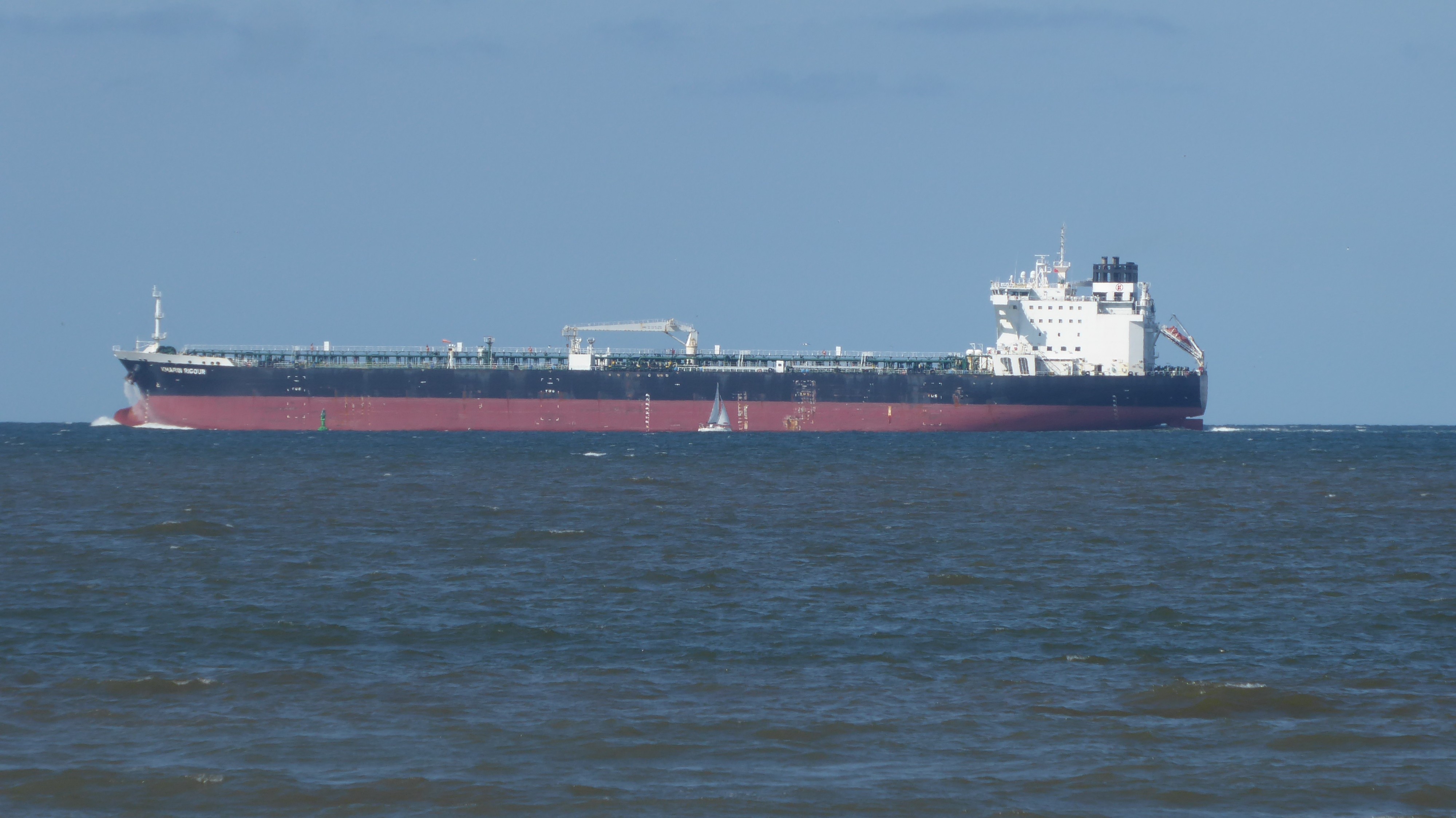  Scottish North Coast -   KMARIN RIGOUR transiting Pentland Firth