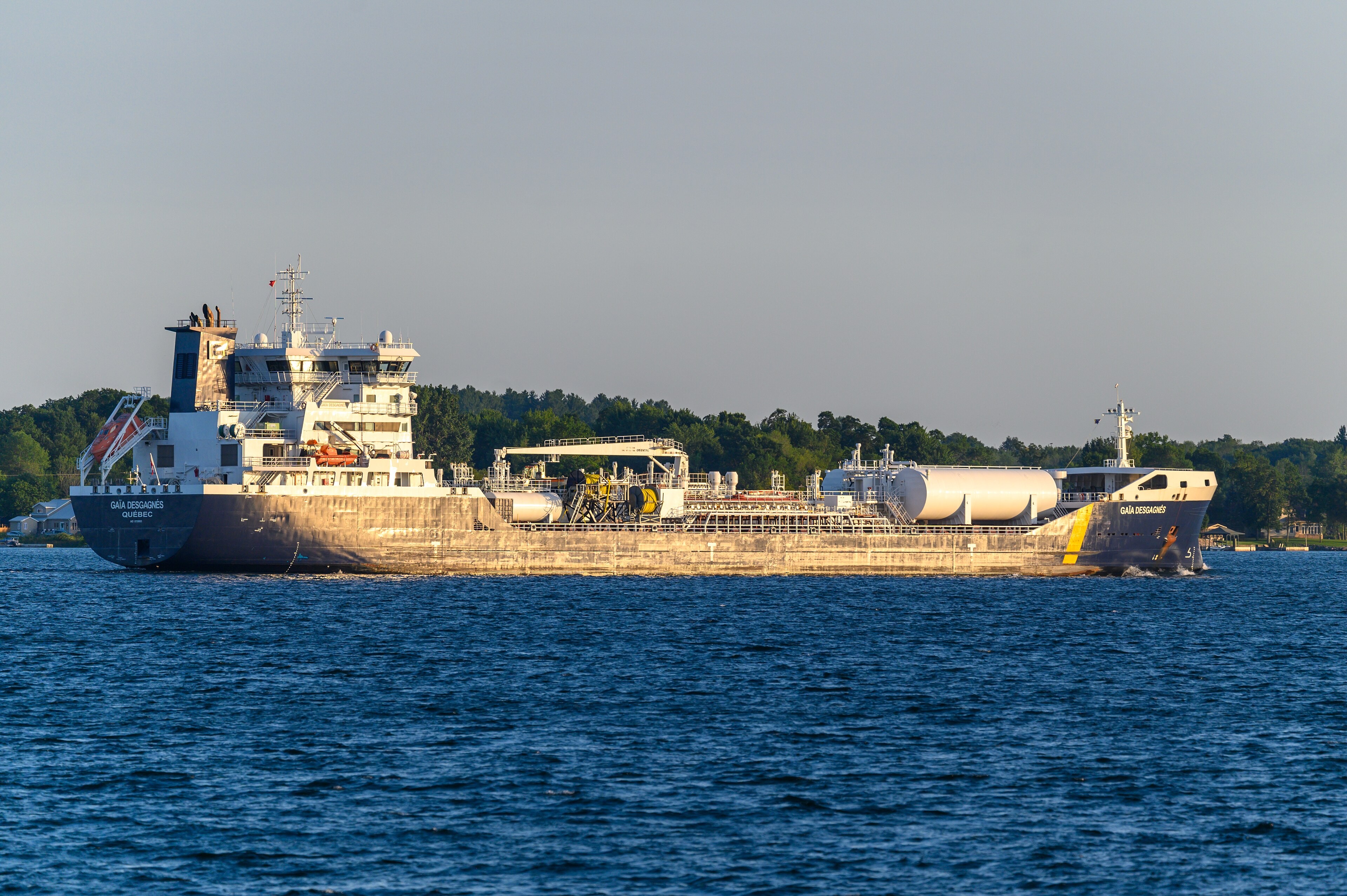 Transit: GAIA DESGAGNES       entering English South Coast at The Dover Strait