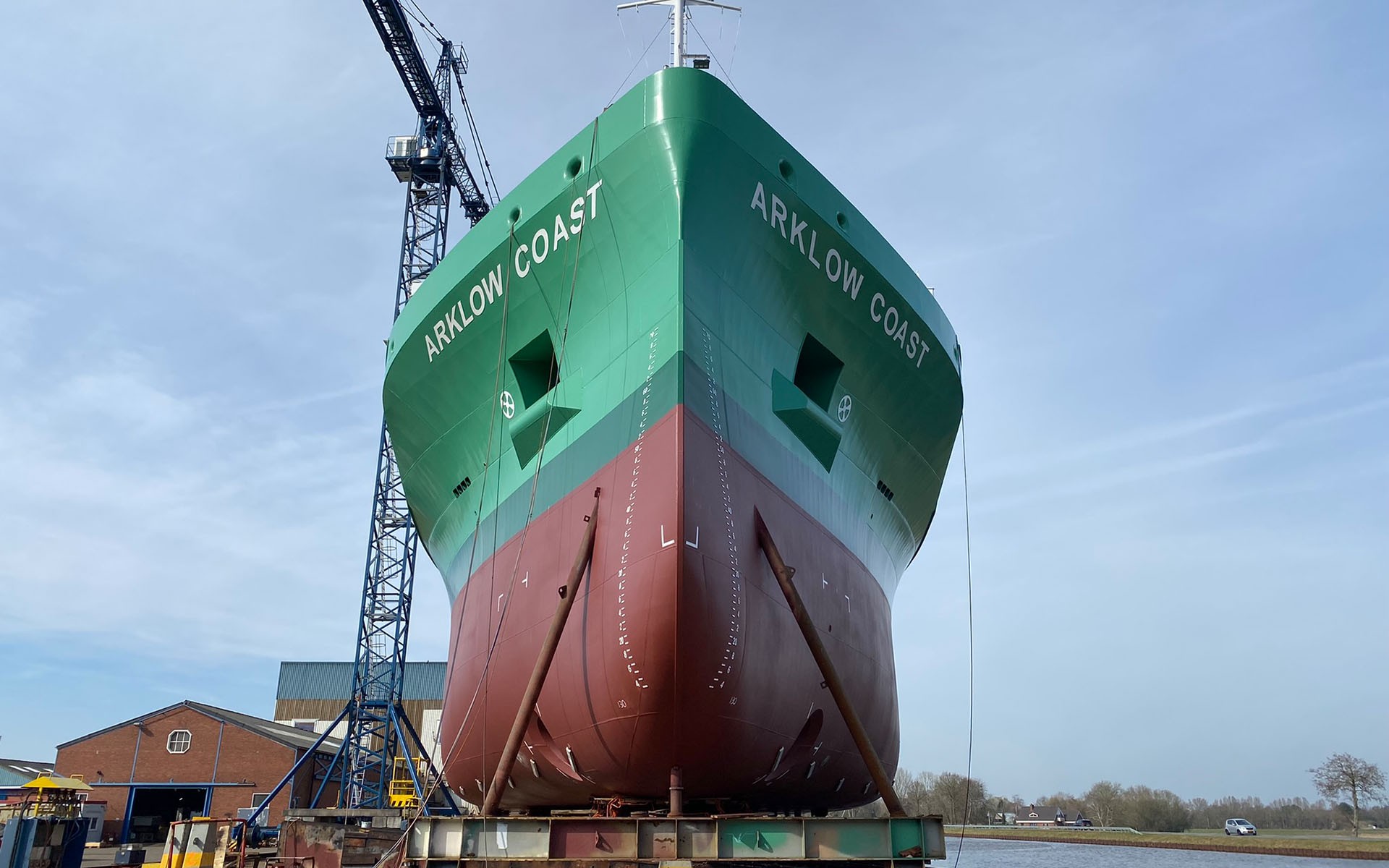 Transit: ARKLOW COAST         entering English South Coast at The Dover Strait