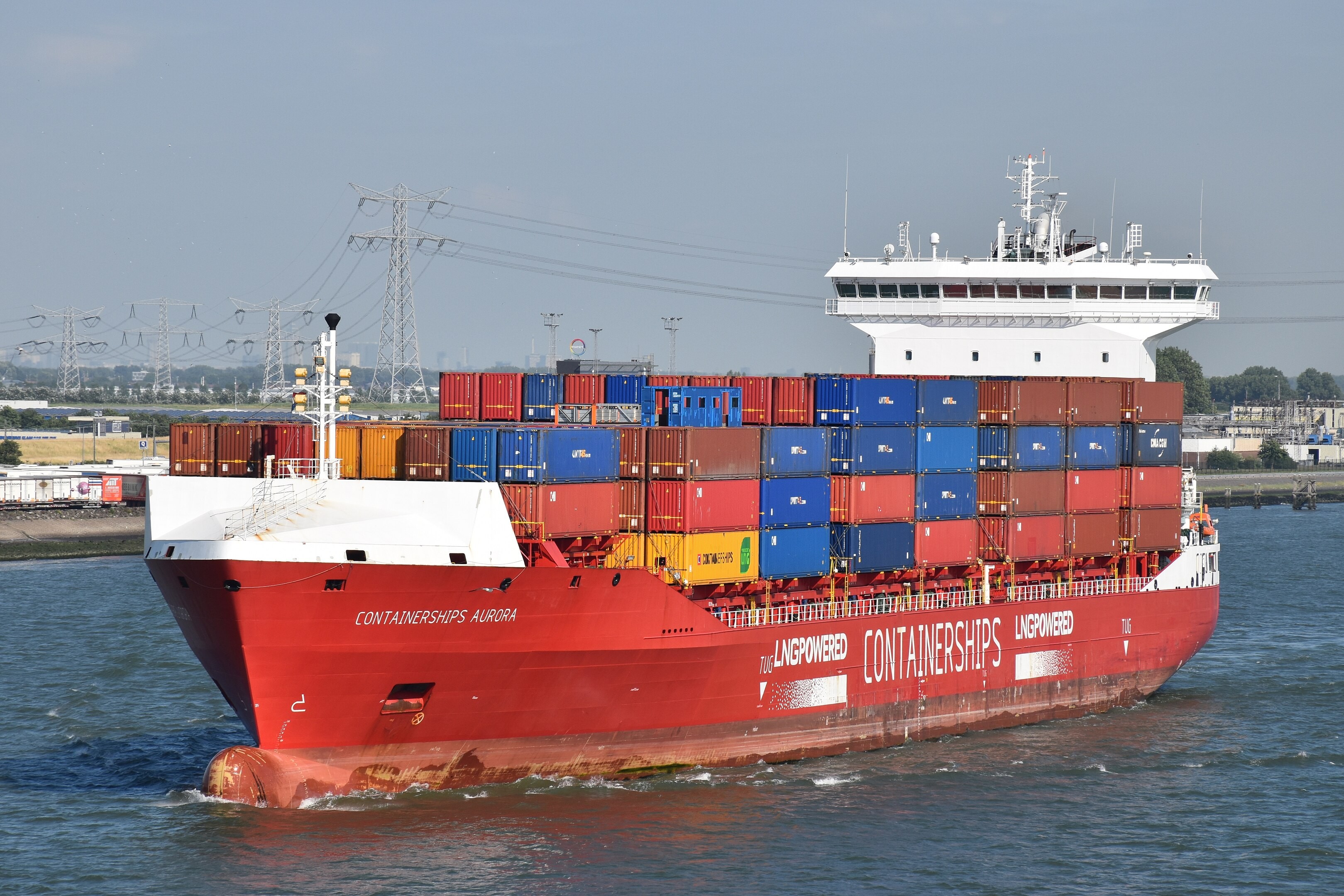 Teeside Departure: CONTAINERSHIPSAURORA