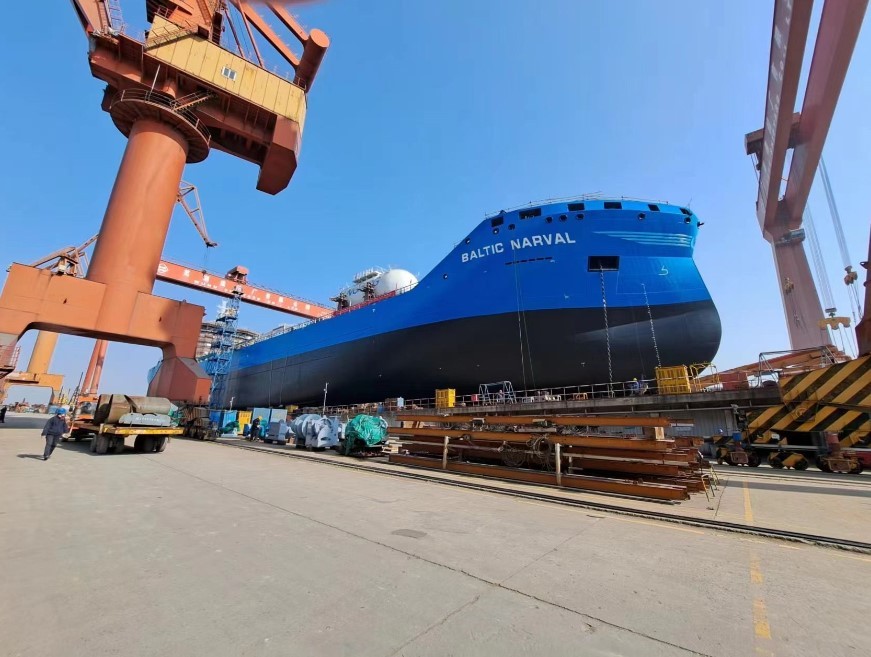 Transit: BALTIC NARVAL        entering English South Coast at The Dover Strait
