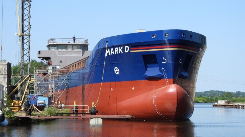 Transit: MARK D entering English South Coast at The Dover Strait