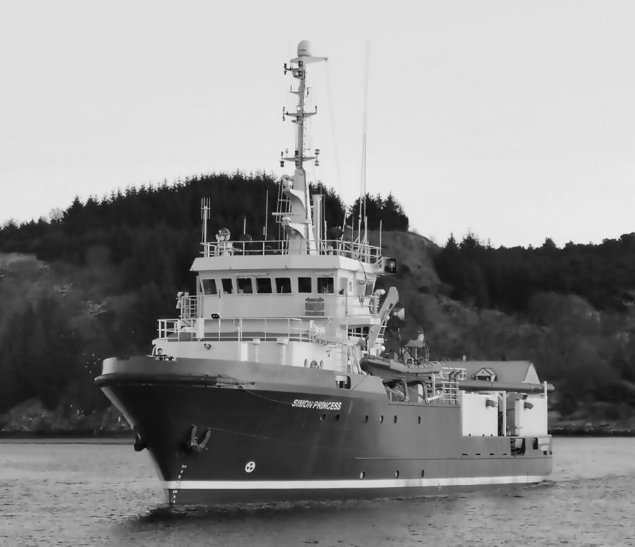 Photograph of the Standby-Safety Vessel: SIMON PRINCESS       (IMO: 8019394). Documented in UK and Regional Shipping Movements.