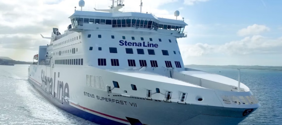 Belfast Arrival: STENA SUPERFAST VII