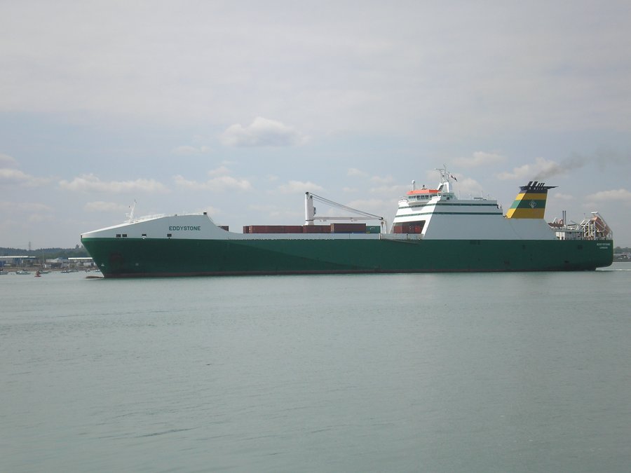 Transit: EDDYSTONE            entering English South Coast at The Dover Strait