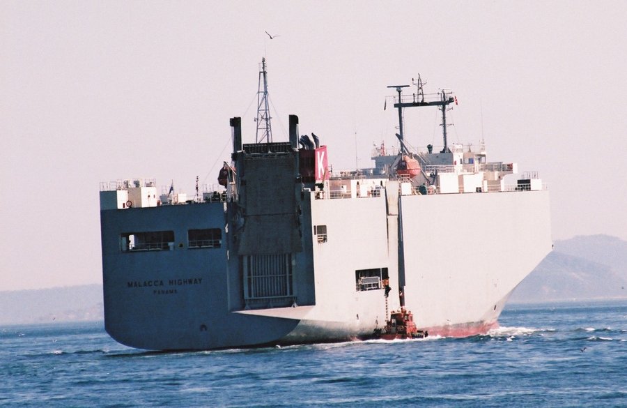 Transit: MALACCA HIGHWAY      entering English South Coast at The Dover Strait