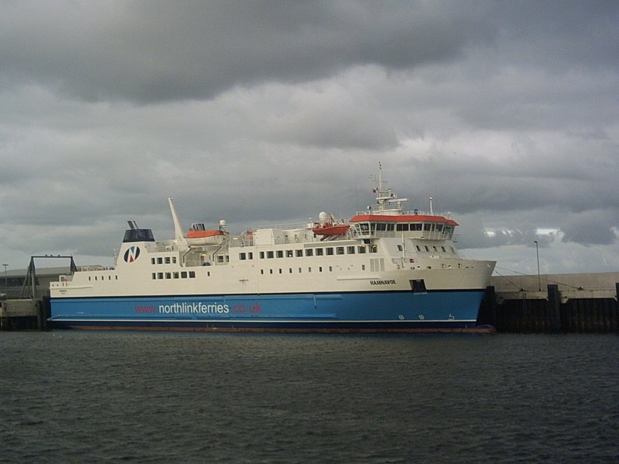  Scottish North Coast - HAMNAVOE transiting Thurso Coast