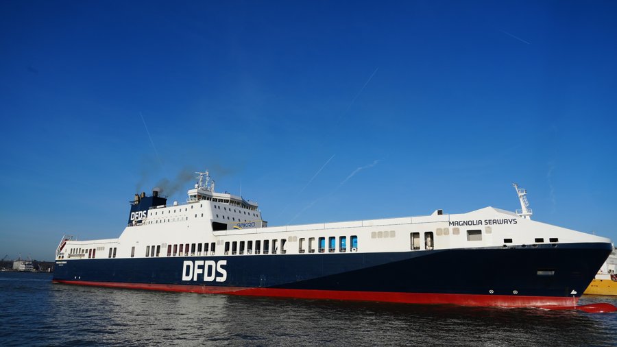 Humber Departure: MAGNOLIA SEAWAYS