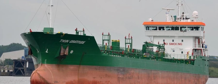 Cork Harbour Arrival: THUN GRATITUDE