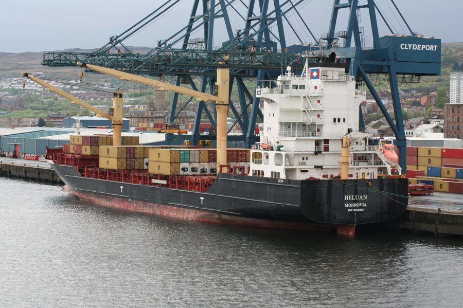 Bristol Channel Arrival: MSC TAMISHKA F      