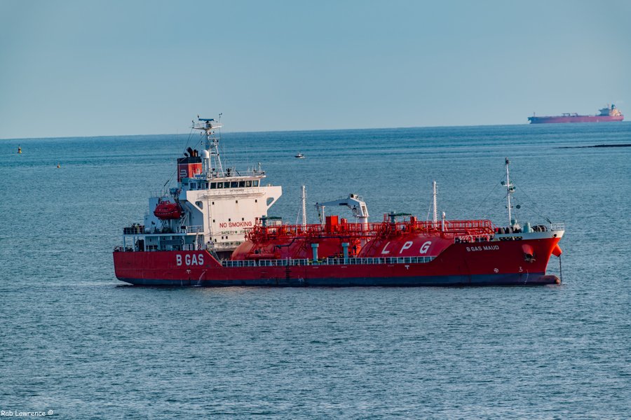  Irish Sea - CGAS MAUD            transiting Irish Sea off Wales