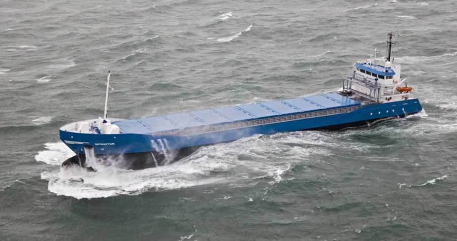  Irish Sea - OHIOBORG transiting Irish Sea West of Man