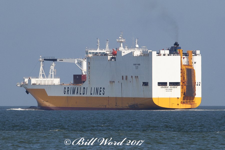 Transit: GRANDE GUINEA        entering English South Coast at The Dover Strait