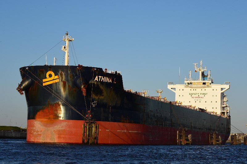 Photograph of the Bulk Carrier: ATHINA L             (IMO: 9487627). Documented in UK and Regional Shipping Movements.