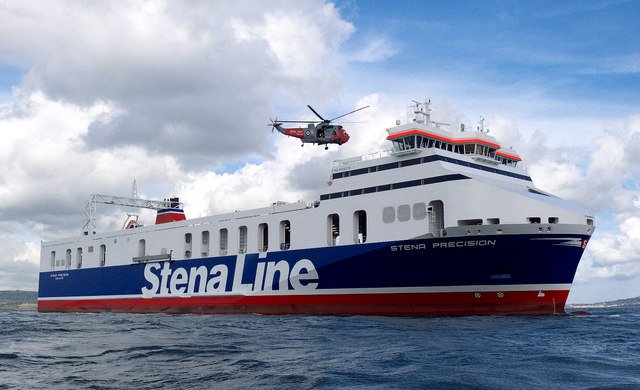  Irish Sea - PRECISION transiting Irish Sea off Dublin