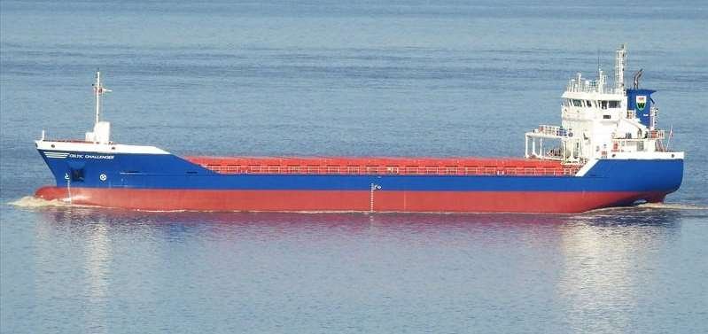  Irish Sea - CELTIC CHALLENGER    transiting Irish Sea West of Man