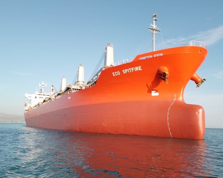 Transit: ECO SPITFIRE         entering English South Coast at The Dover Strait
