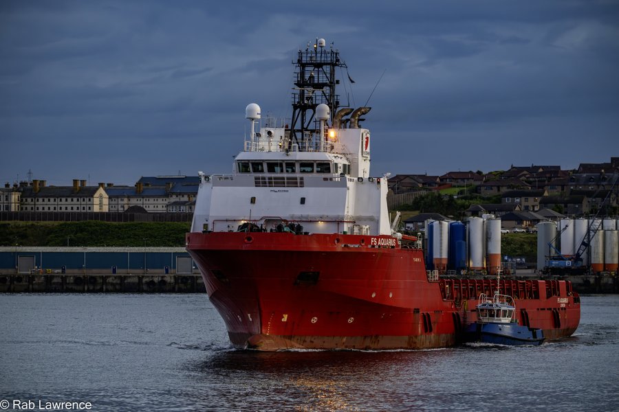  Scottish East Coast - FS AQUARIUS          transiting Aberdeenshire Coast
