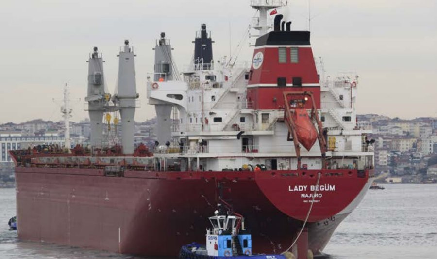 Transit: DEVBULK BEGUM        entering English South Coast at The Dover Strait
