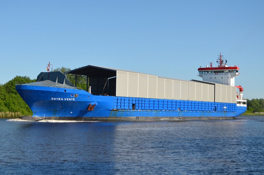 Transit: ROTRA VENTE          entering English South Coast at The Dover Strait