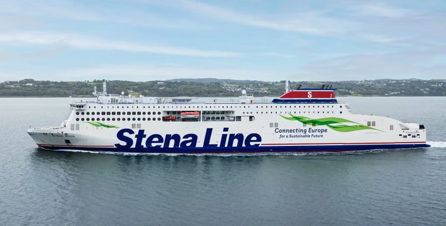 Belfast Arrival: STENA EDDA