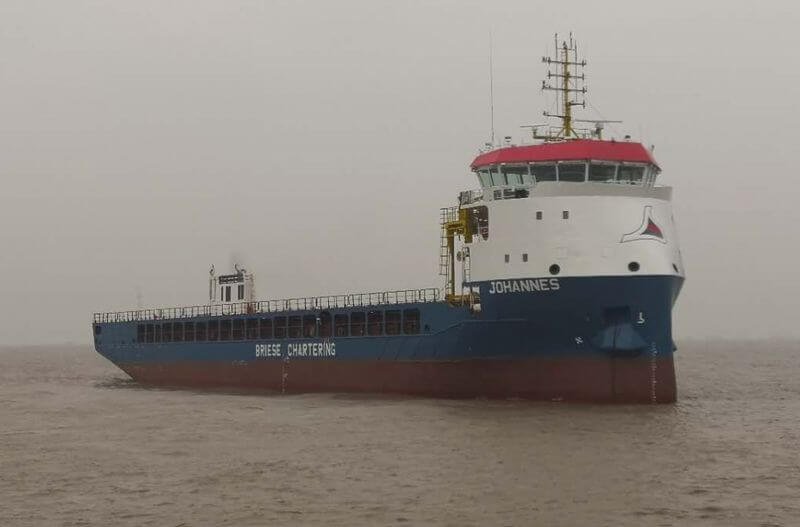  Irish Sea - JOHANNES             transiting Irish Sea off Dublin