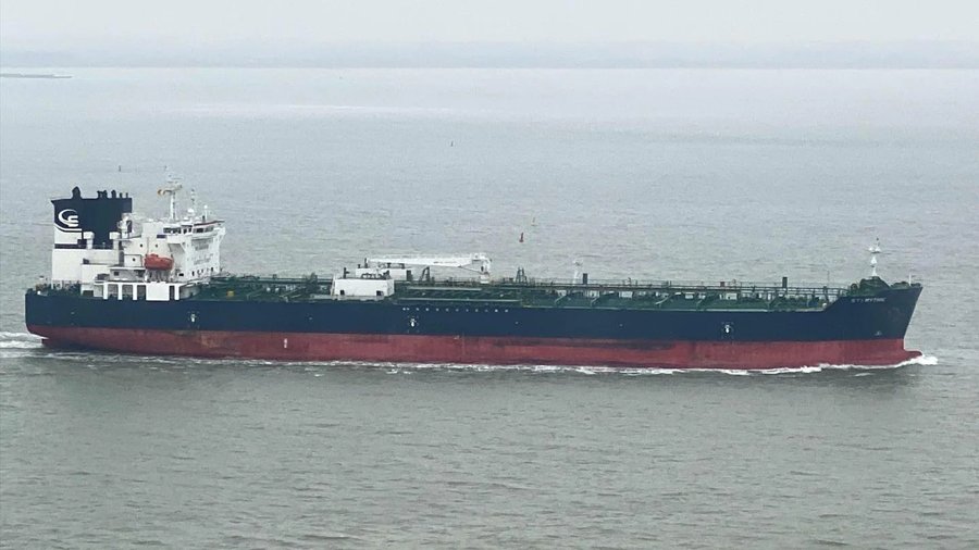 Photograph of the Chemical/Oil Products Tanker: STI MYTHIC           (IMO: 9833553). Documented in UK and Regional Shipping Movements.
