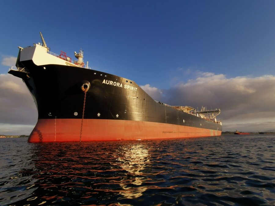  Scottish North Coast - AURORA SPIRIT        transiting Pentland Firth