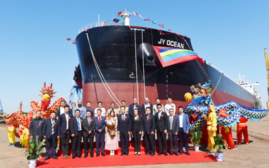 Transit: JY OCEAN             entering English South Coast at The Dover Strait