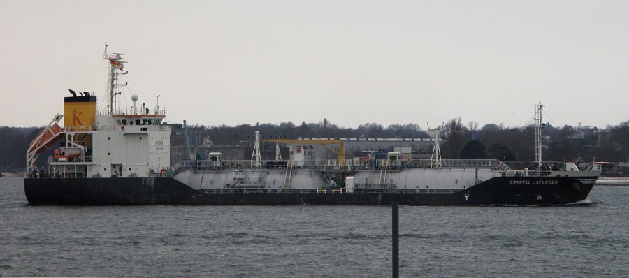  Irish Sea - CRYSTAL LAVENDER     transiting Irish Sea off Dublin