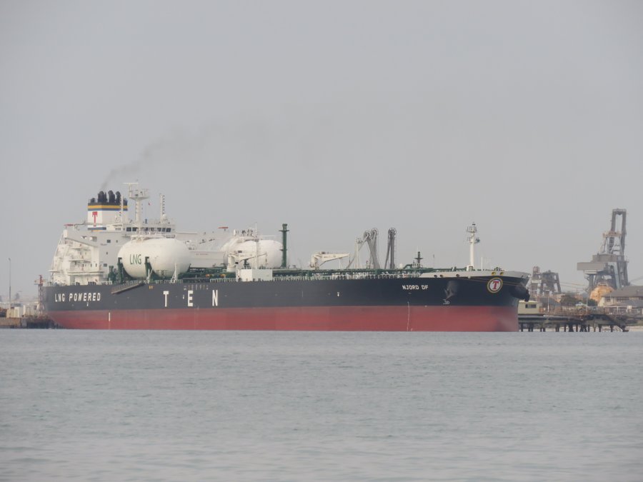 Southampton Departure: NJORD DF            