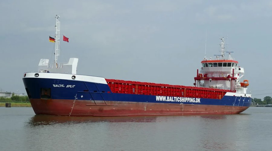 Transit: BALTIC SPLIT         entering English South Coast at The Dover Strait